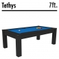 Preview: Billiard Table American Pool Tethys 7 ft. Ash black