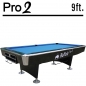 Preview: Pool Billiard table Buffalo Pro II 9ft black Pool playfield 254 x 127 cm