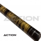 Preview: Pool Cue 2-piece Value gold / 13 mm glue on tip / L:148 cm