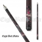 Preview: Pool Cue 2-piece Eight Ball Mafia Nr. 7 / 13 mm glue on tip / L:148 cm