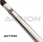 Preview: Pool Cue 2-piece Action Black & White 02 / 13 mm glue on tip / L:148 cm