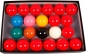 Preview: Snooker Ball Set Economy 52.4mm 22 Balls