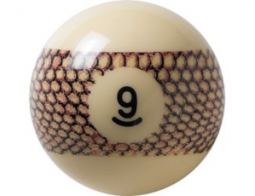 Poolball No. 9 " Snake" Aramith 2 1/4" 57,2 mm