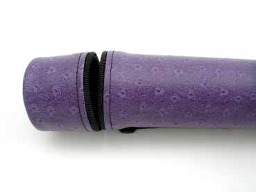 Tube case purple, 1 butt & 1 shaft