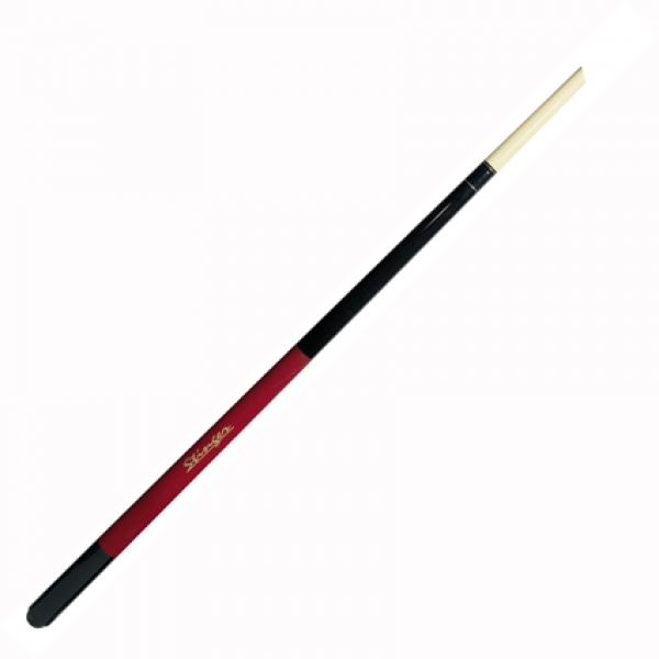 Pool Cue 2-Piece Stinger Shadow red 13 mm glue on tip, L:146 cm