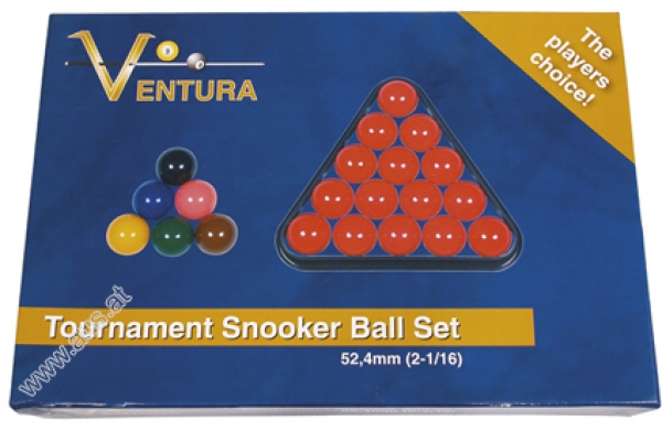 Snooker Ball Set Economy 52.4mm 22 Balls