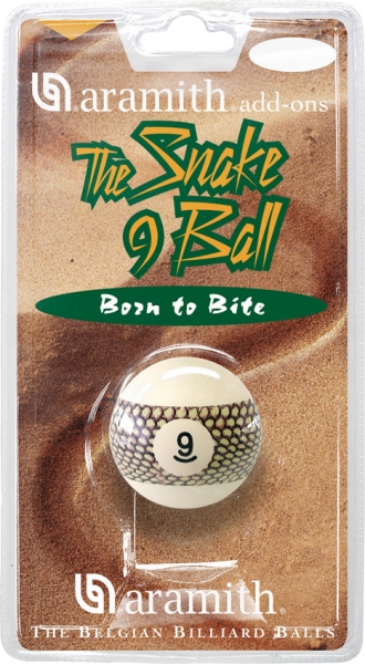 Poolball No. 9 " Snake" Aramith 2 1/4" 57,2 mm